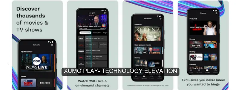 Xumo Play - Best Free Live TV Apps for Android 2023