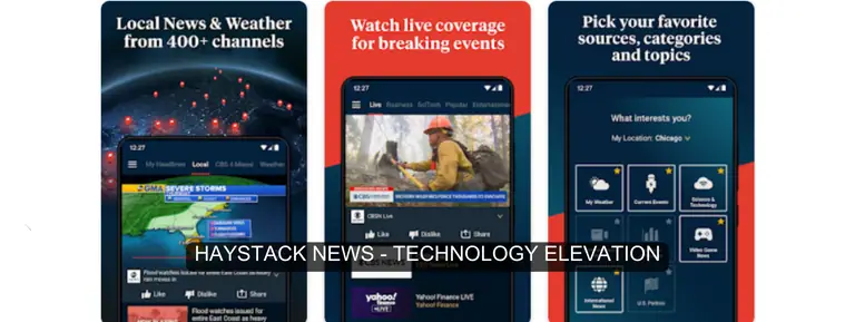 Haystack News - Best Free Live TV Apps for Android 2023
