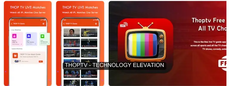 ThopTV - Best Free Live TV Apps for Android 2023
