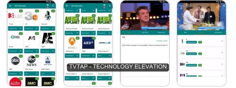 TVTap - Best Free Live TV Apps for Android 2023