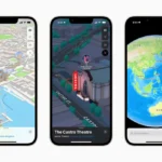 iOS 15 Upraise Apple Maps with 3D Graphics